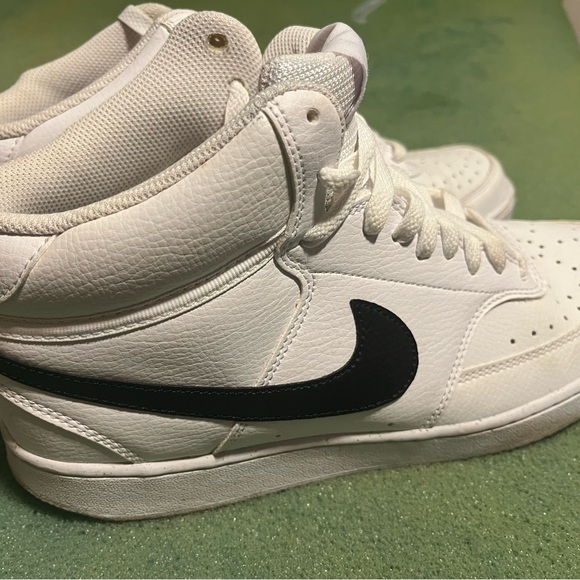 Nike Other - Nike White and Black High-Top Sneakers
